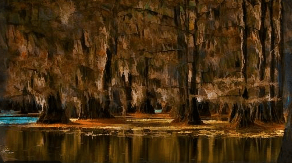Cypresses of the Caddo Lake marshes